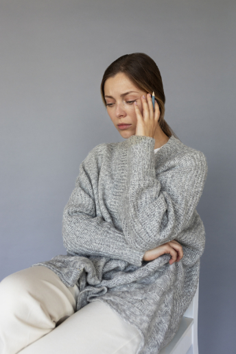 femme triste